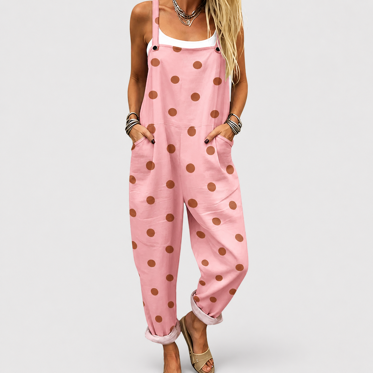 Comfortable Printed Jumpsuit