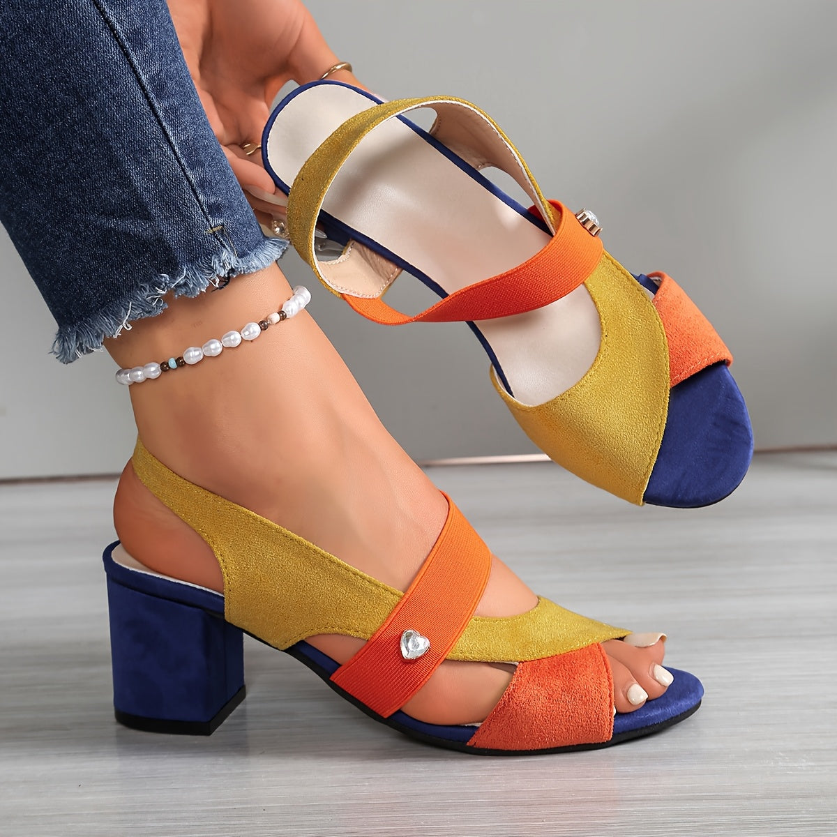 Lucia | Orthopaedic Comfort Block Heels