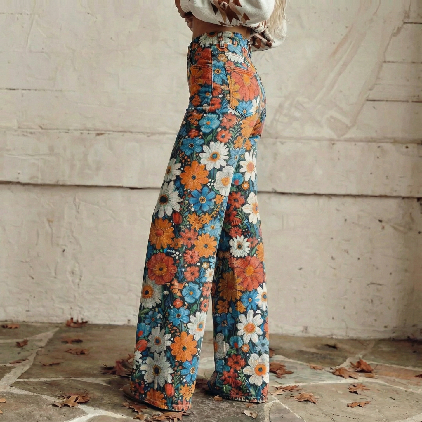 Lilia™ - Pantalon Large Boho Aéré