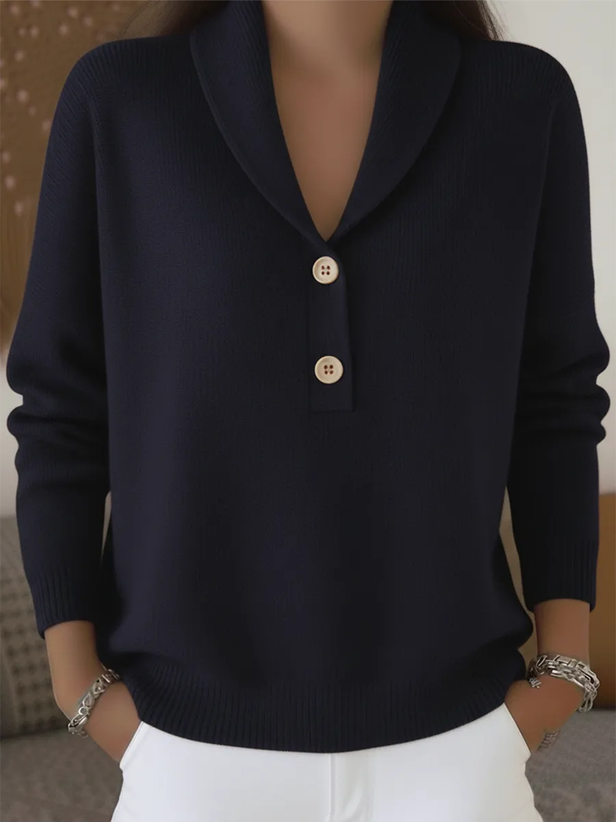 Lucy™ | Sweater with Collar