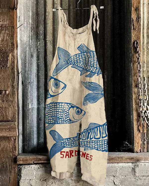 Solea | Lightweight artisanal overall in marine style