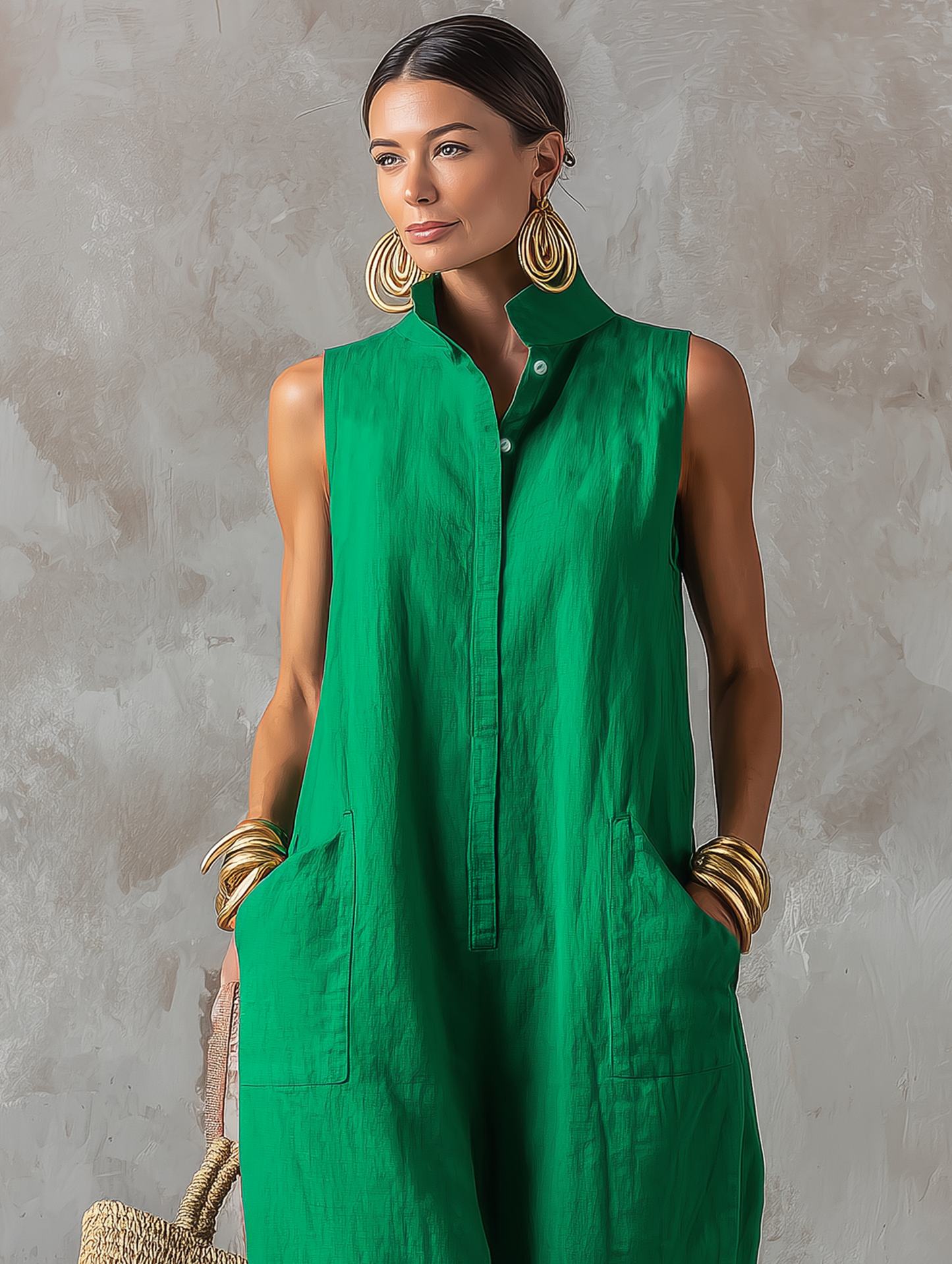 Jerline | Sleeveless Jumpsuit