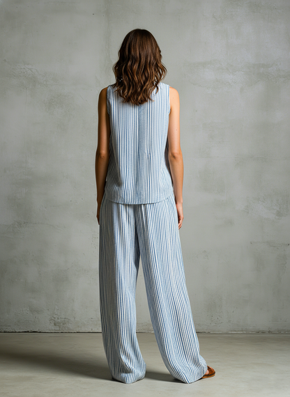 Livia | Complete Striped Palazzo Set