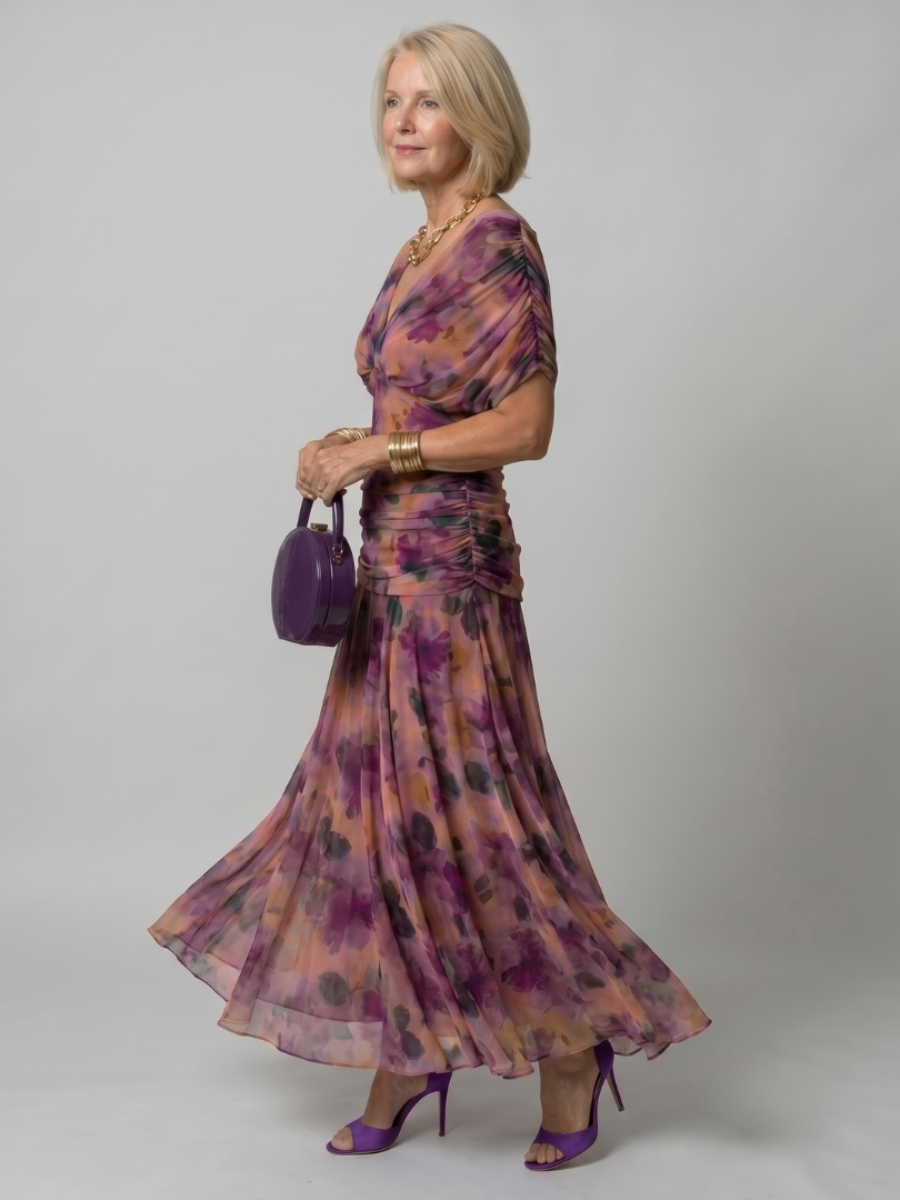 Celeste | Flow Midi Dress
