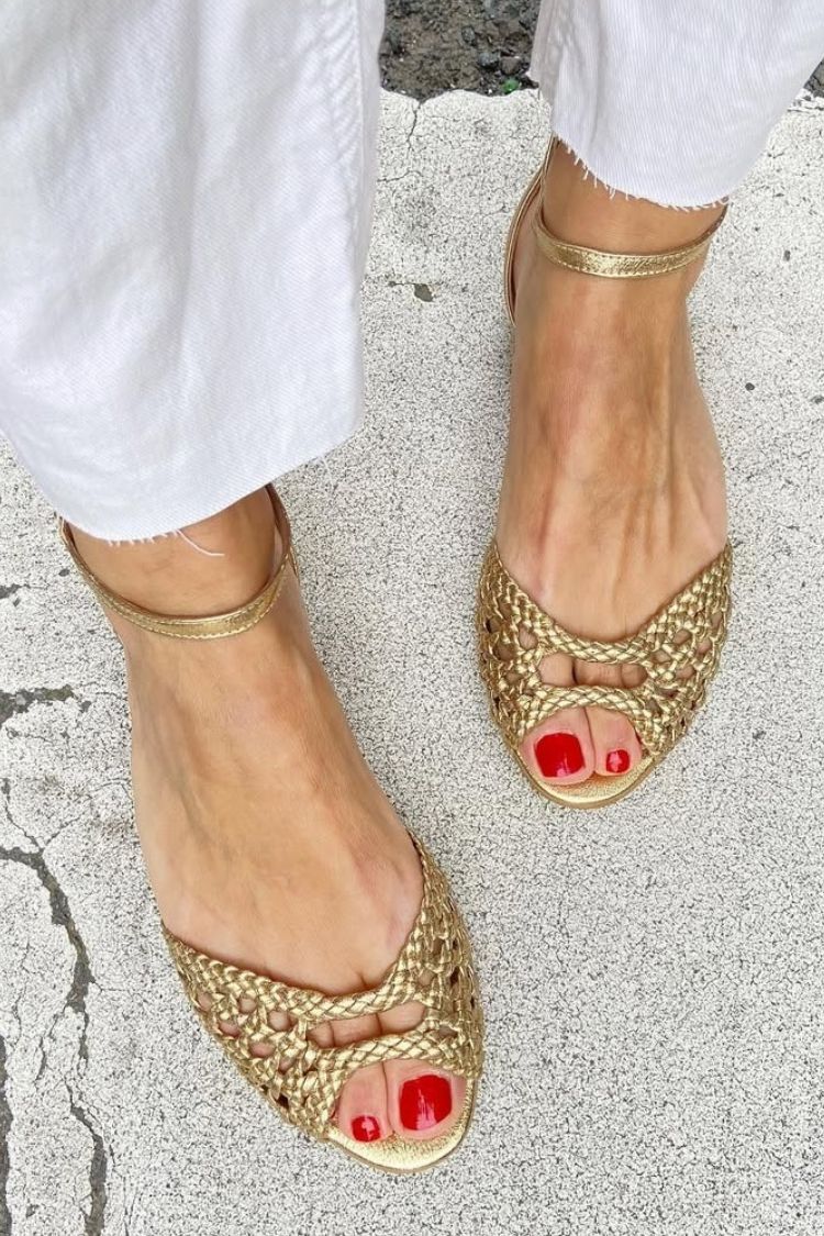Hazel - Elegant Braided Sandals for Summer