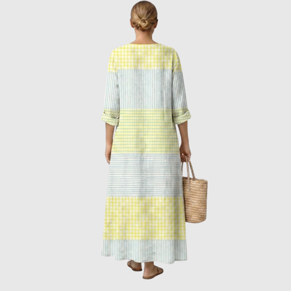 Olivia™ | Natural Elegance Linen Dress