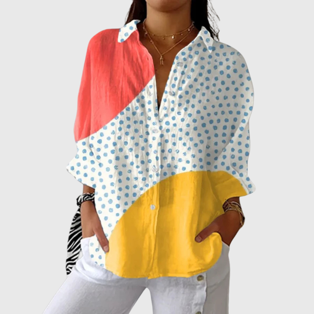 Lightweight Printed Blouse