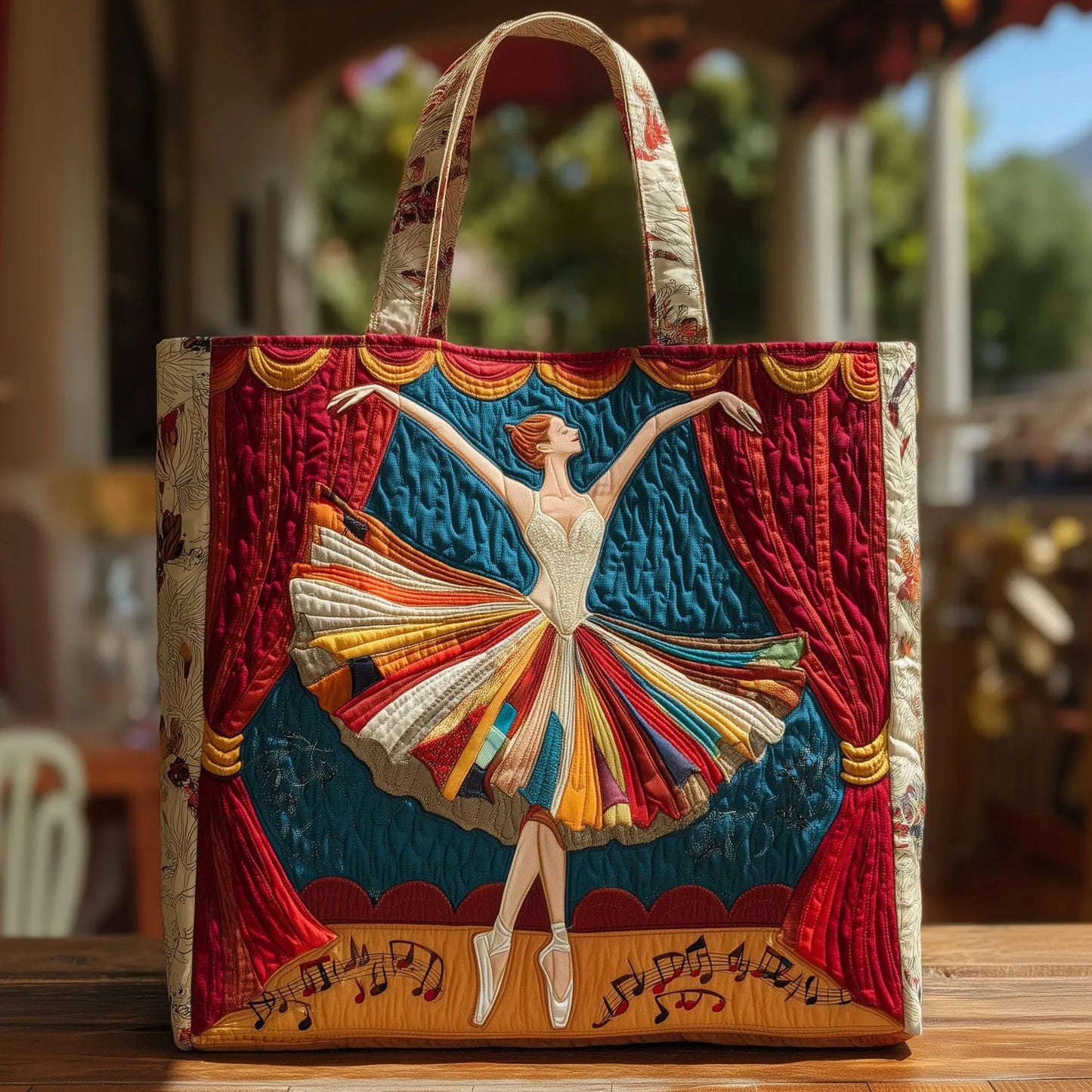 Quilted Bag - Elegant Ballerina