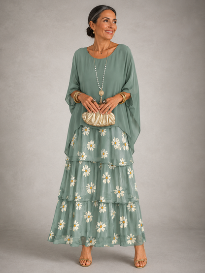 Lara | Elegant Flowing Maxi Dress