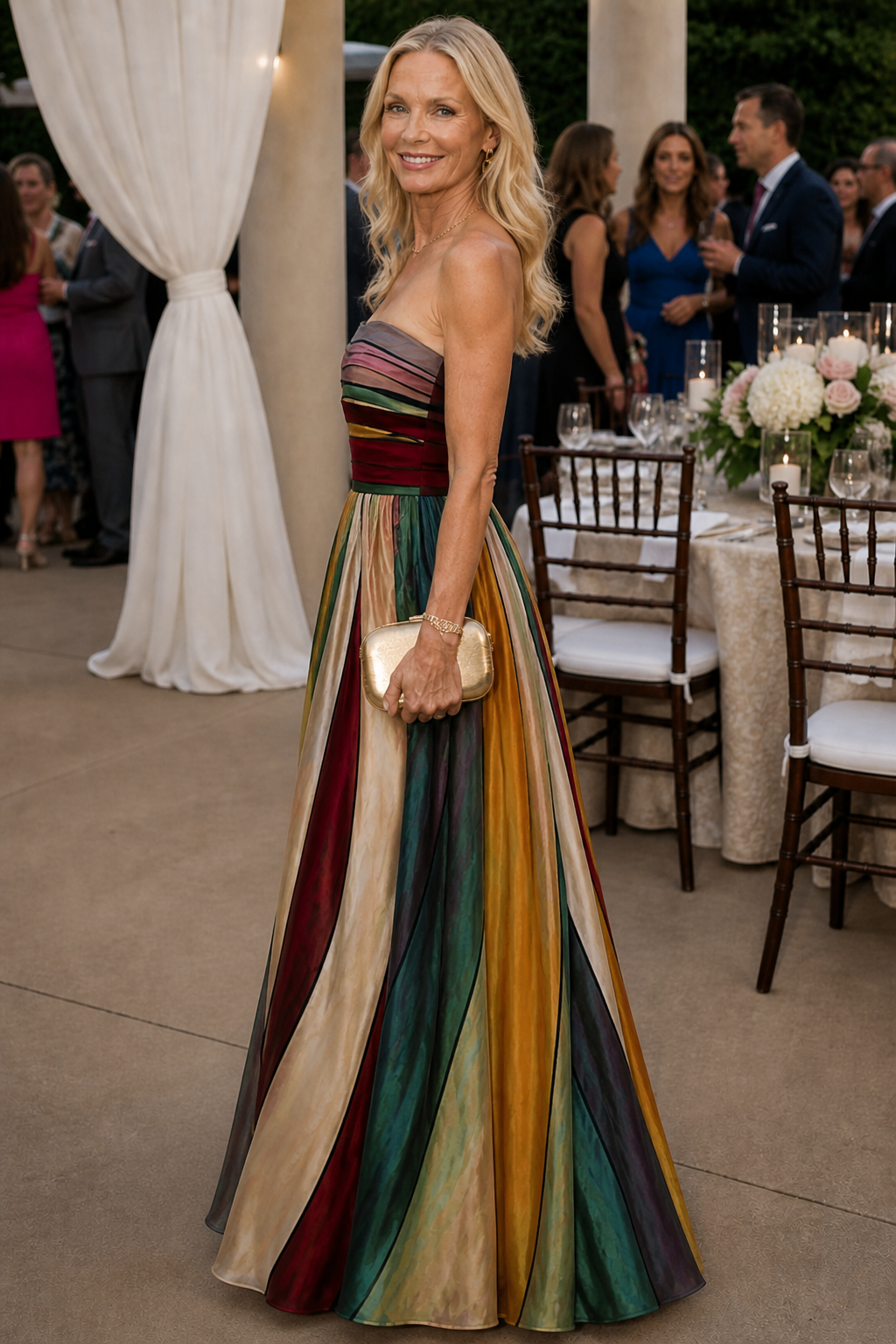 Talma  | Effortless Strapless A-Line Dress