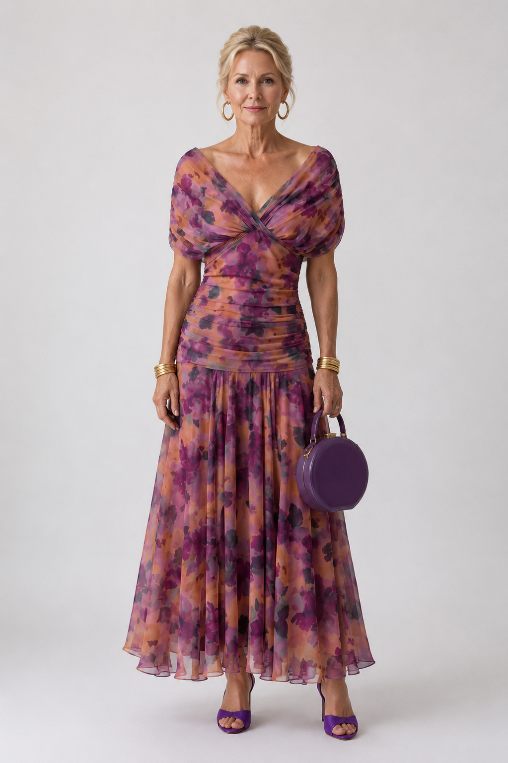 Celeste | Flow Midi Dress