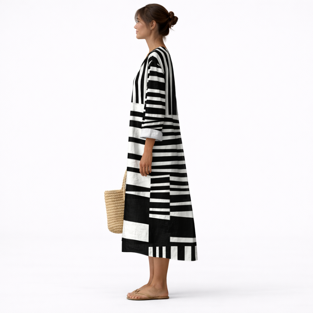 Lara™ | Graphic Print Dress