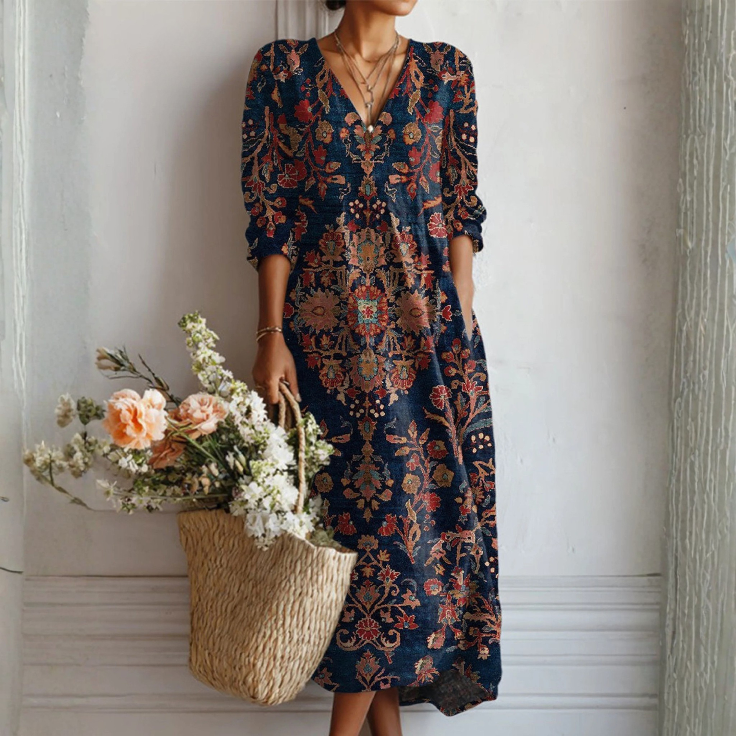 Adela™ | Floral Charming Dress