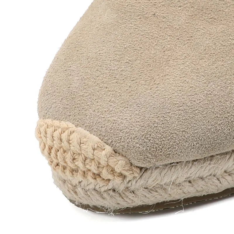 Sophie™ Suede Espadrille Wedges Sandals