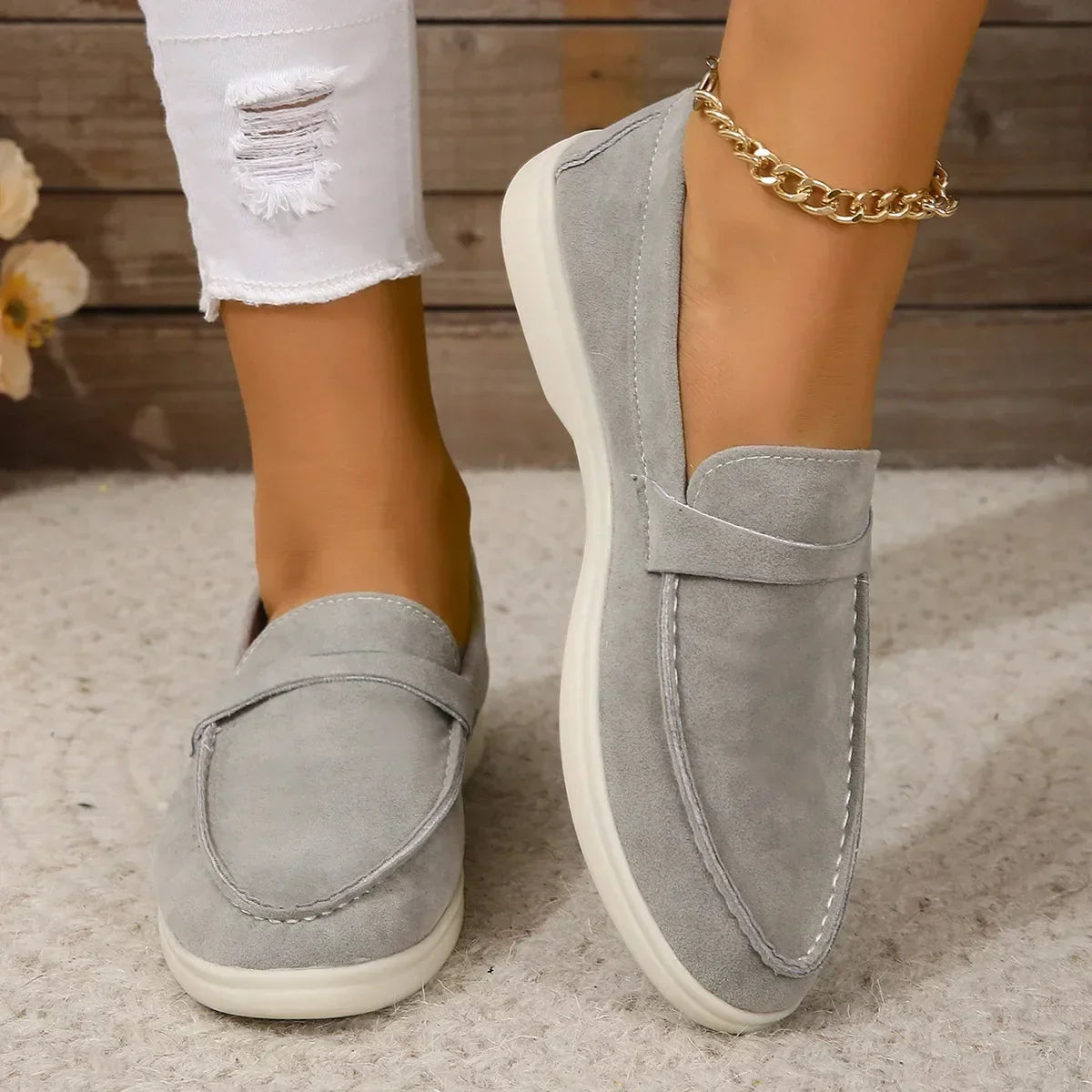Marivelle™ Soft Slip-On Loafers