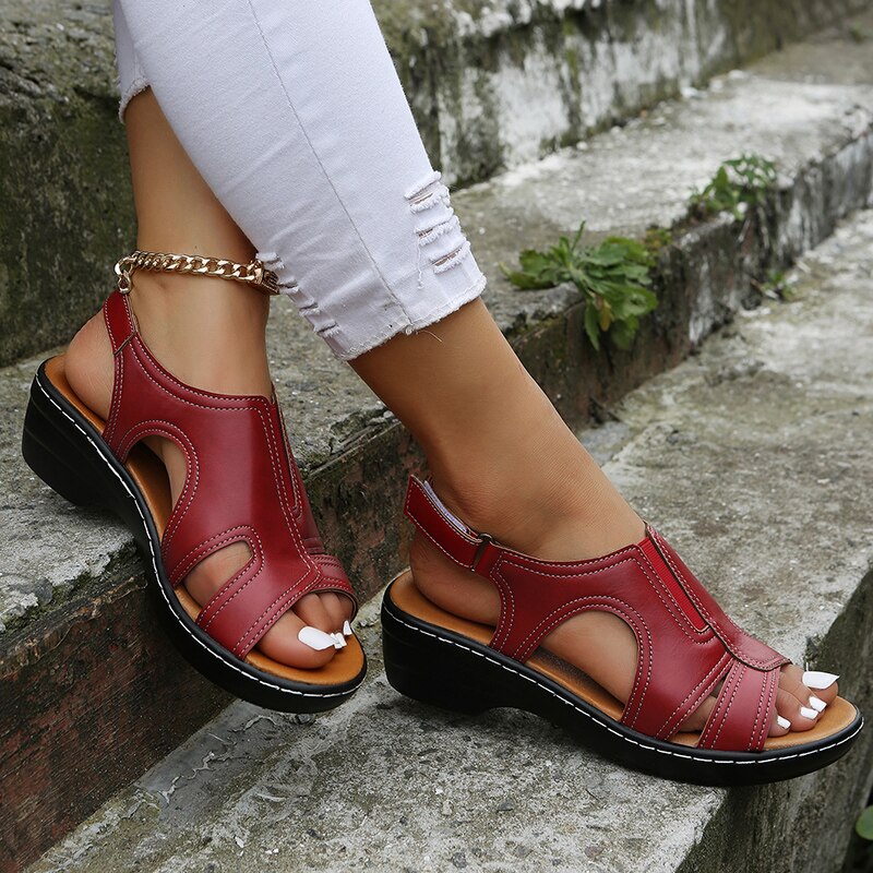 Jolie | Orthopaedic Leather Sandals