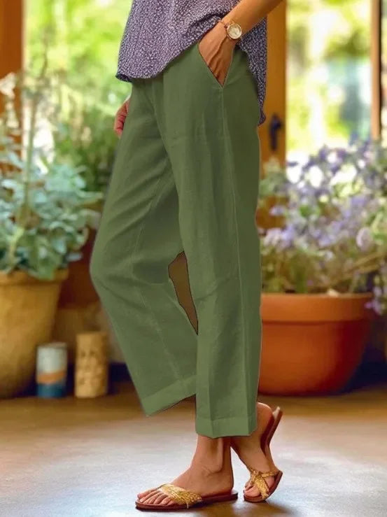 Claire | Coastal Breeze Trousers