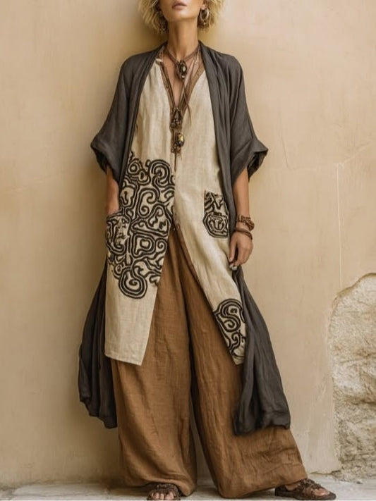 Valentina | Complete Bohemian Long Embroidered