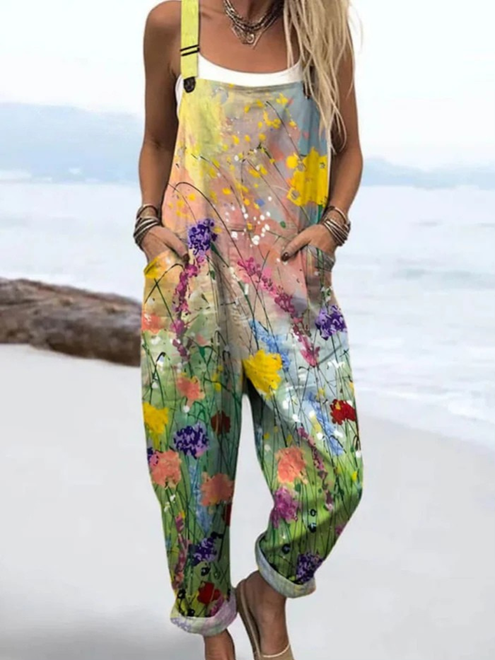 Dasi | Casual Vintage Jumpsuit
