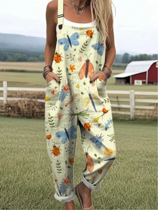 Melany | Lightweight Vintage Jumpsuit
