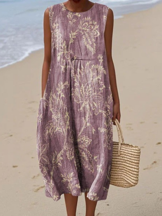 Hope | Floral Midi Dress