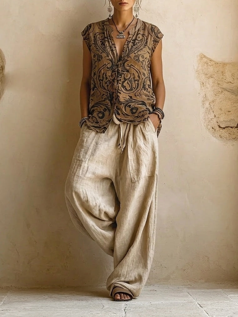 Giulia | Layered Flowy Bohemian Outfit