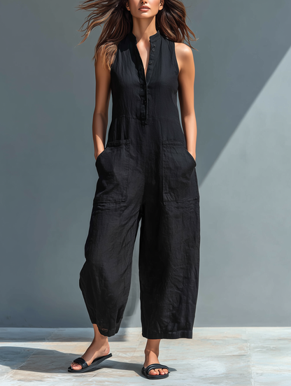 Adele | Flowing Jumpsuit with Pockets
