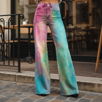 Marcella™ - Pantalon large prêt à voyager dans un style boho