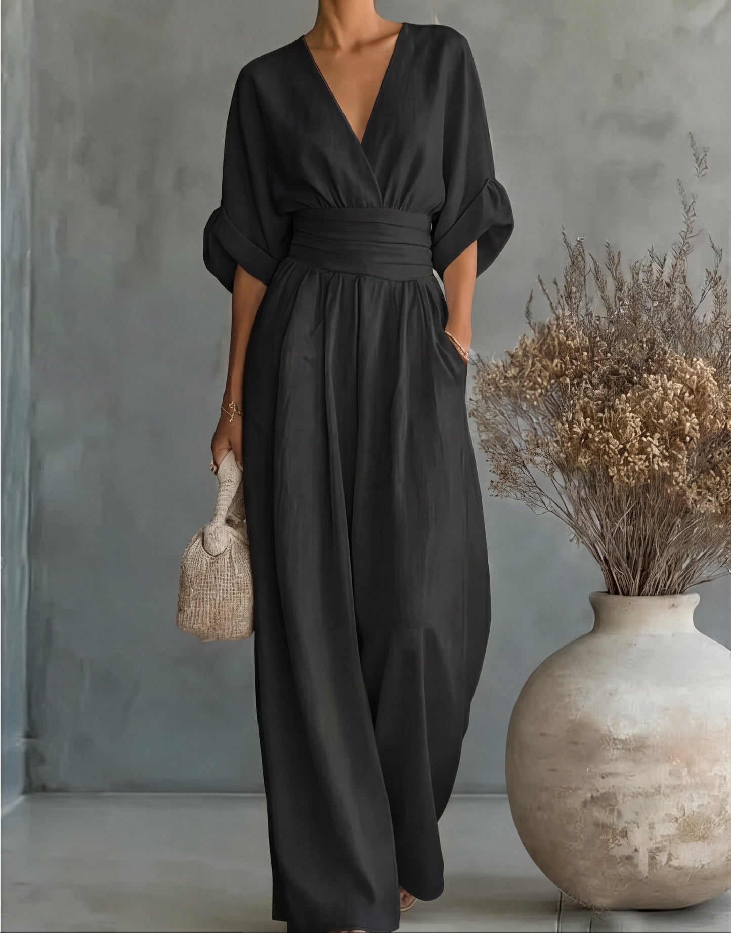 Chiara | Flowing Printed Jumpsuit
