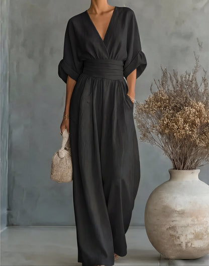 Chiara | Flowing Printed Jumpsuit