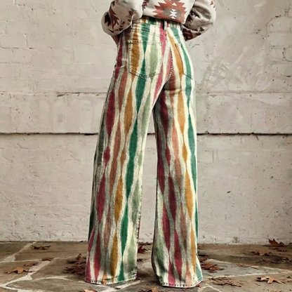Lucia™ - Pantalon large fluide Boho