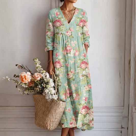 Vilma™ | Delicate Floral Dress