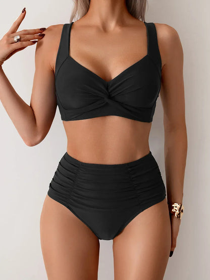 DELACROIX | Sofia High-Waisted Tummy Control Bikini
