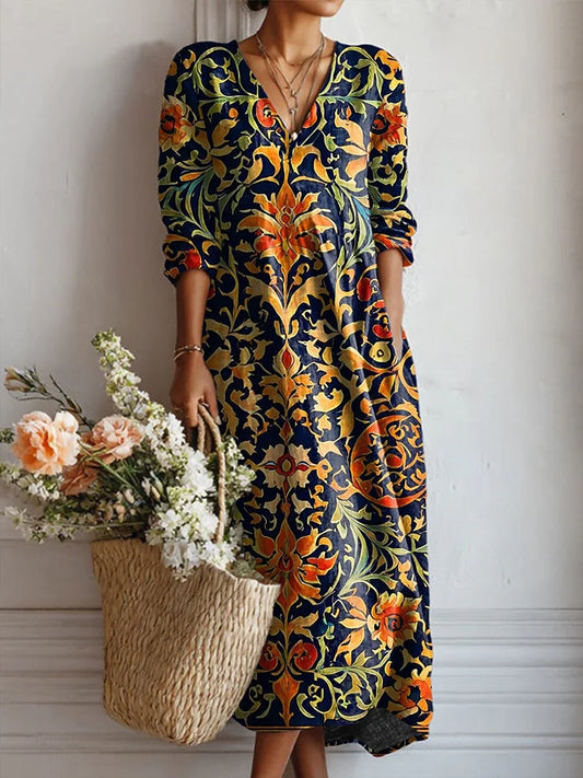 Nora™ - Cozy Linen Dress