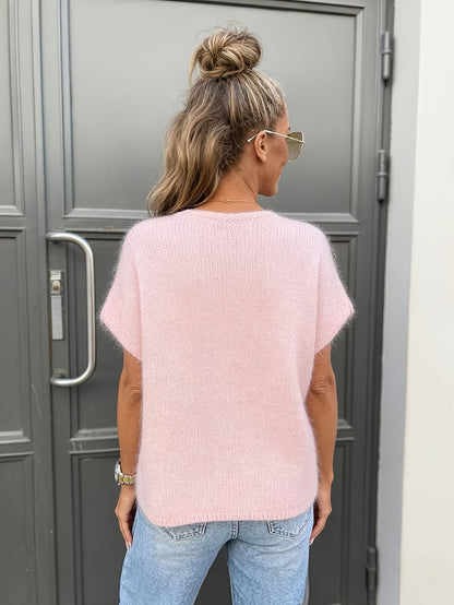 Mabel | Plush Knit Vest